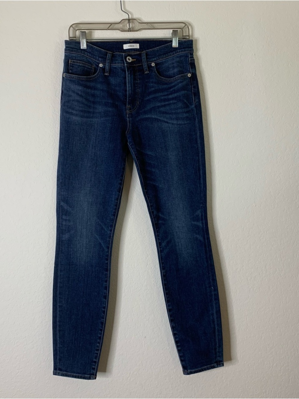 Vince womens blue five pocket skinny jeans 28 NWT
